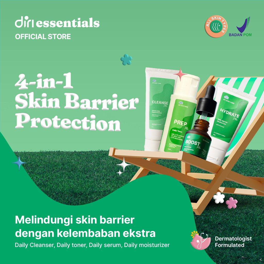 Diri Essentials 4-in-1 Skin Barrier Protection Melindungi Skin Barrier Dengan Kelembaban Ekstra