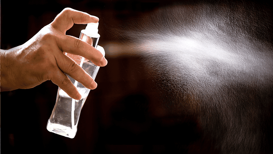 cara tepat pakai body mist