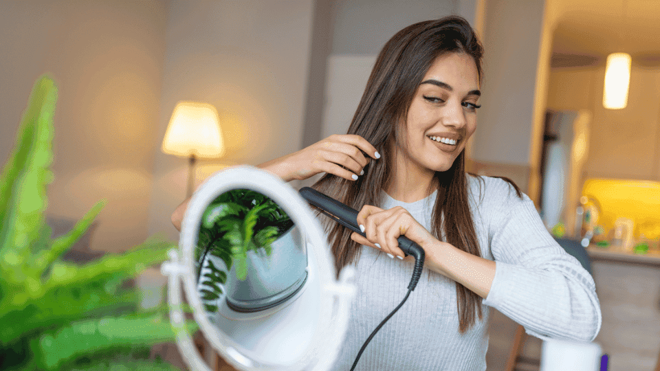 cara meluruskan rambut secara alami