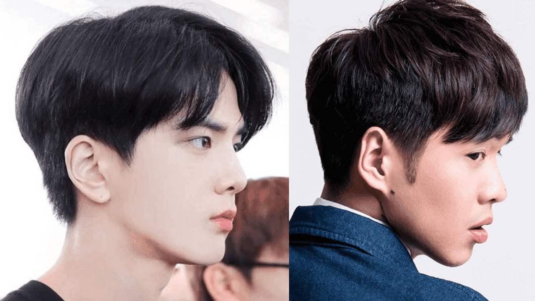 Gaya rambut two block Korea