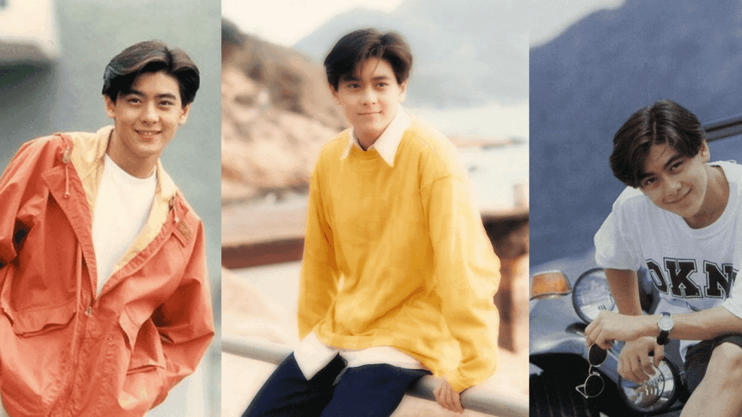 gaya rambut belah tengah